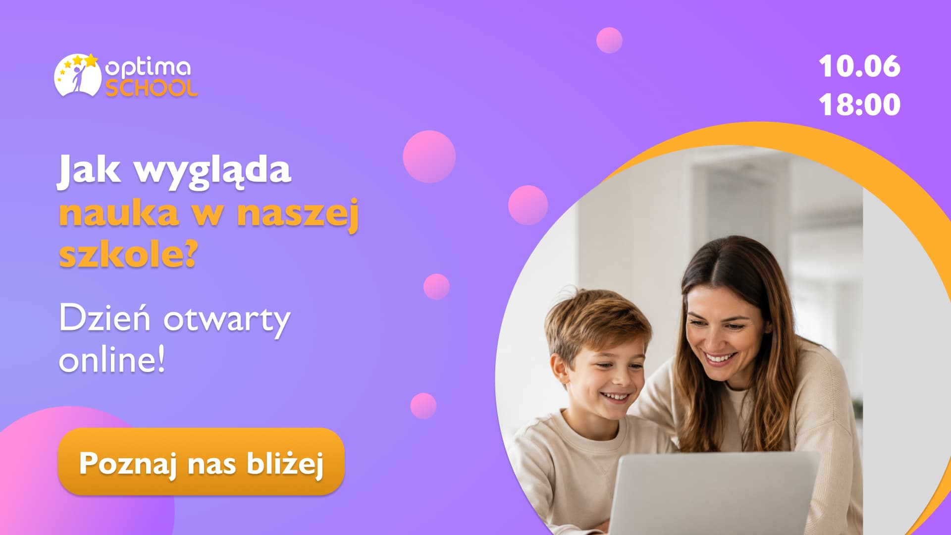 DZIEŃ OTWARTY ONLINE Optima School