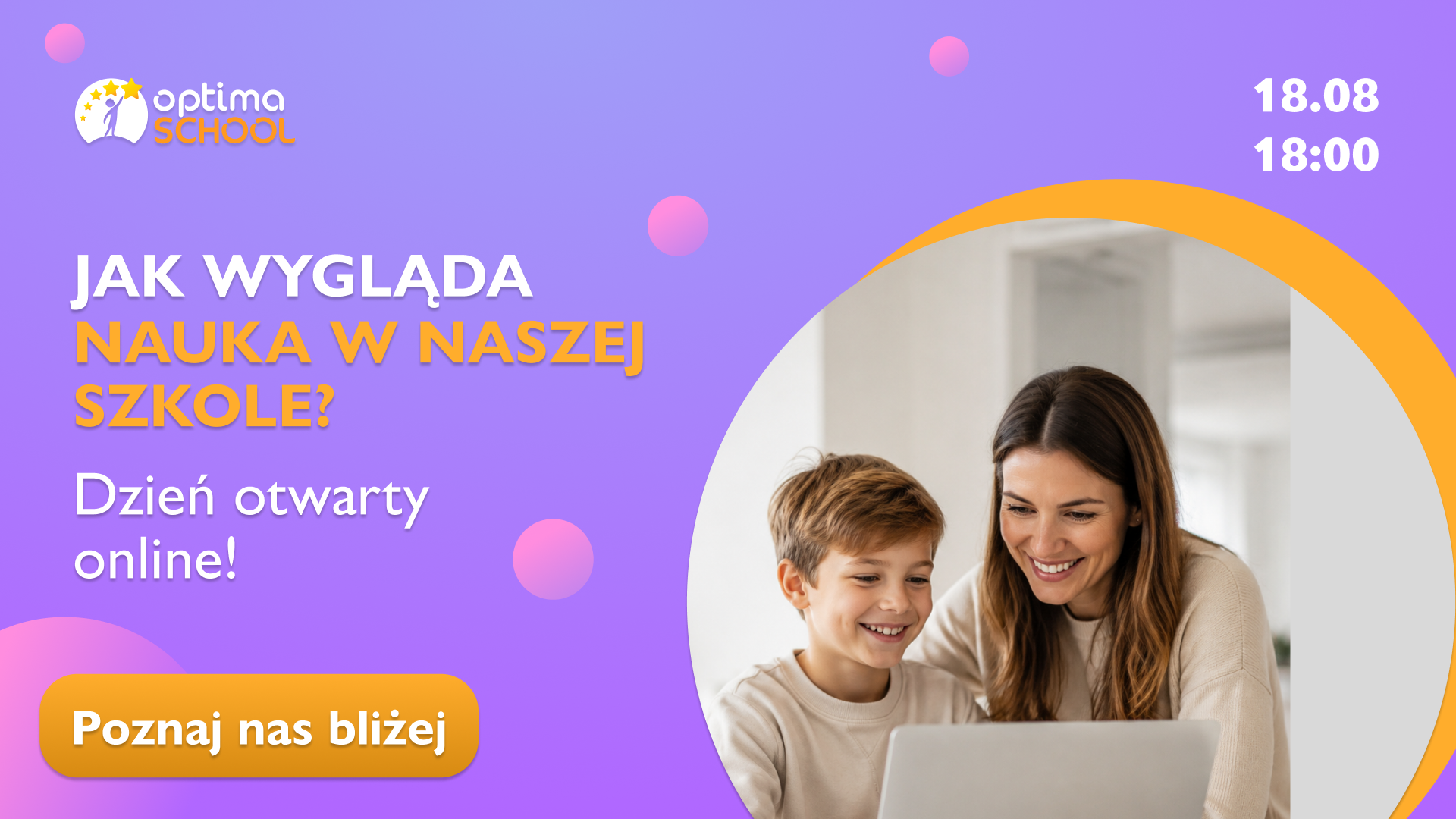 DZIEŃ OTWARTY ONLINE Optima School
